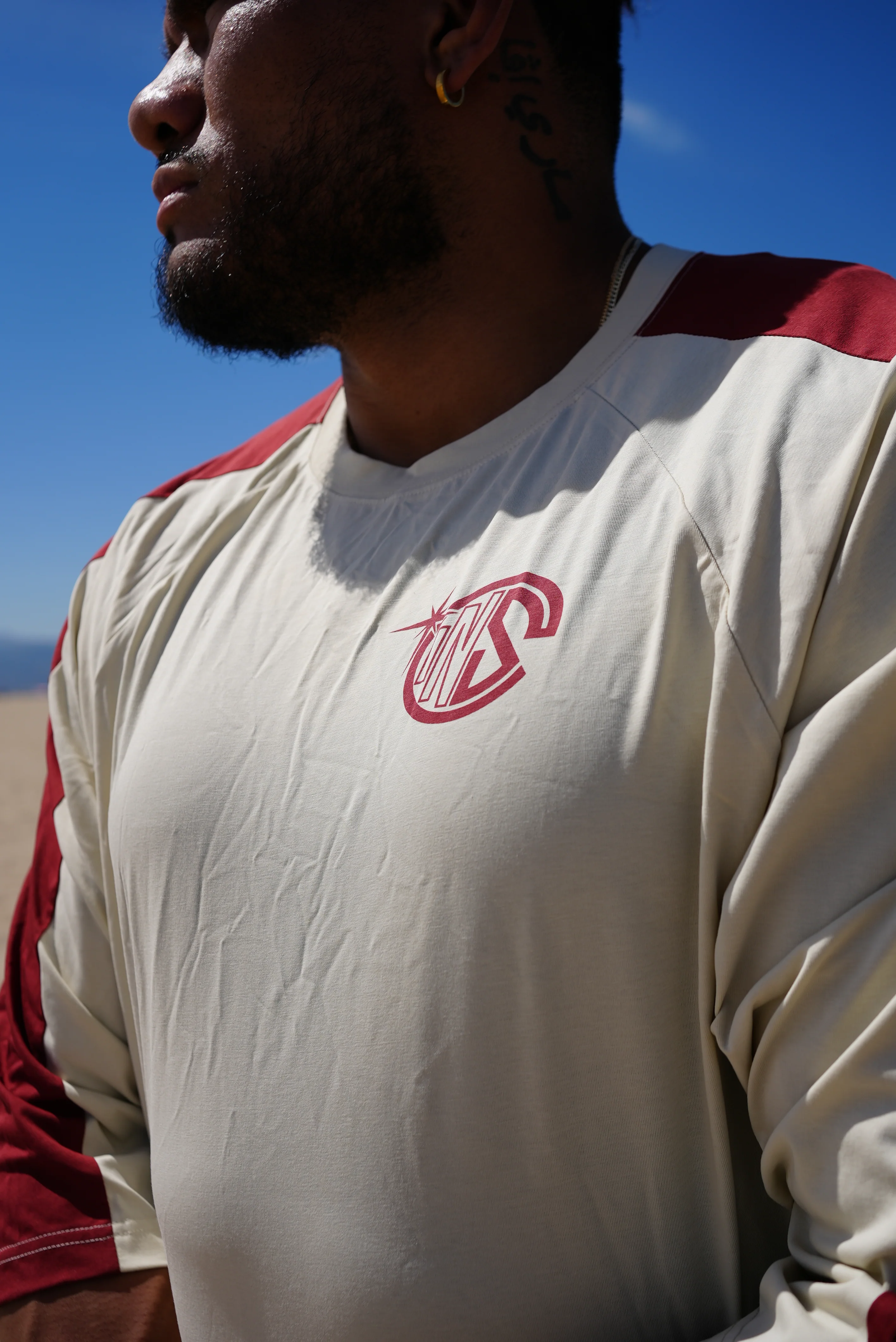 Raglan 3/4 Tee Desert Cola - Image 3
