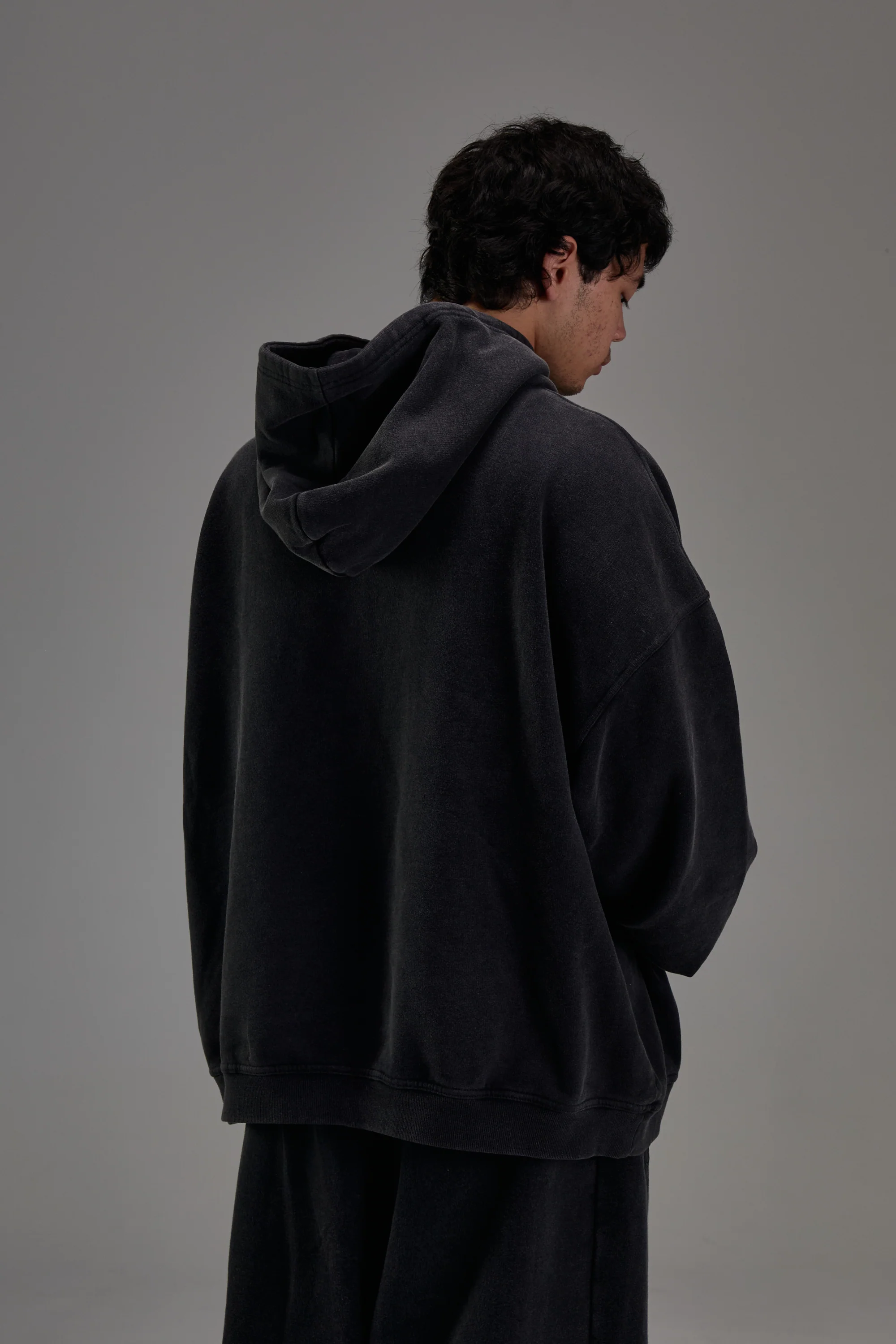 Faded Black Heavyweight Pullover - Image 4