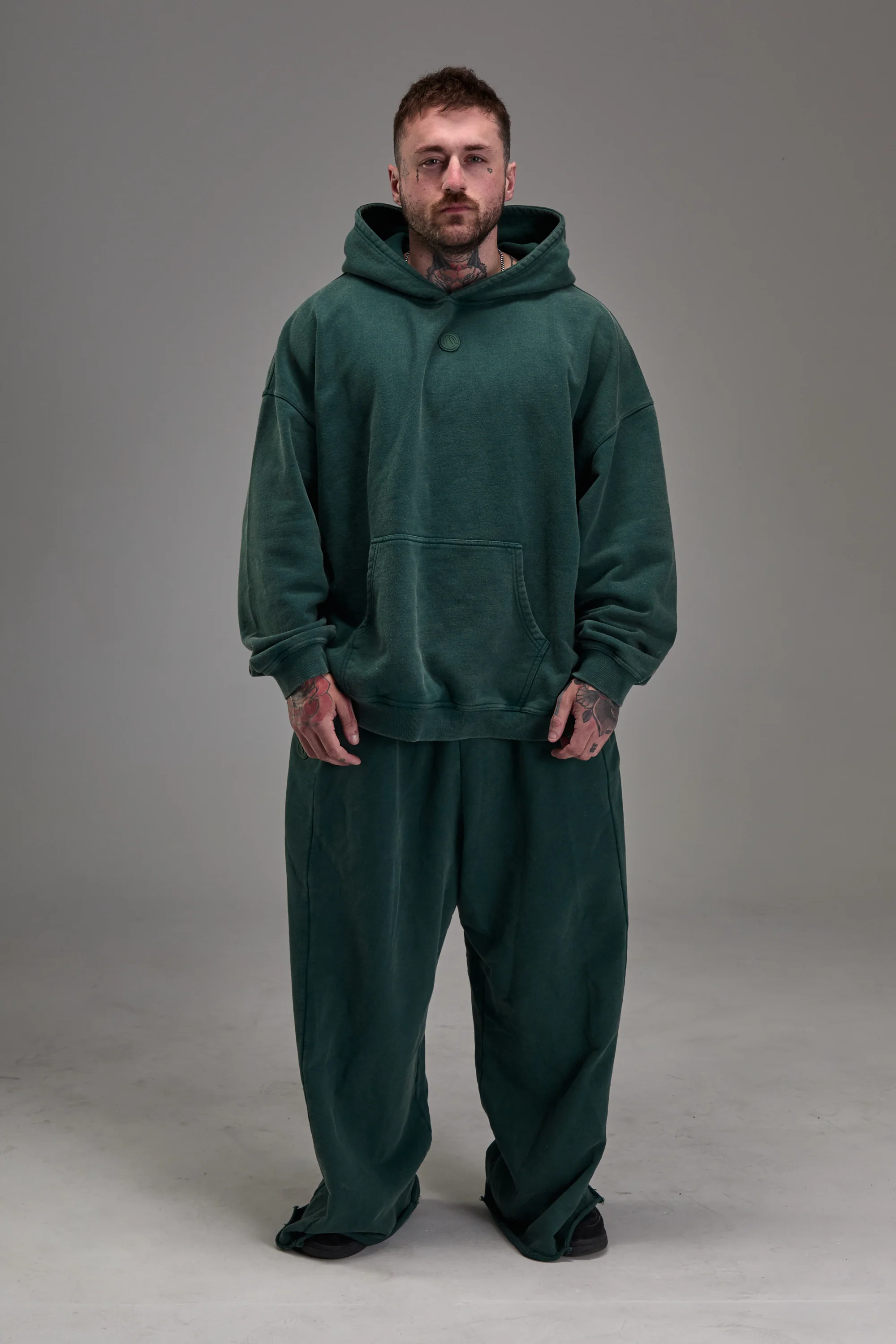 Forest Green Heavyweight Pullover (1 Month PRE-ORDER) - Image 3