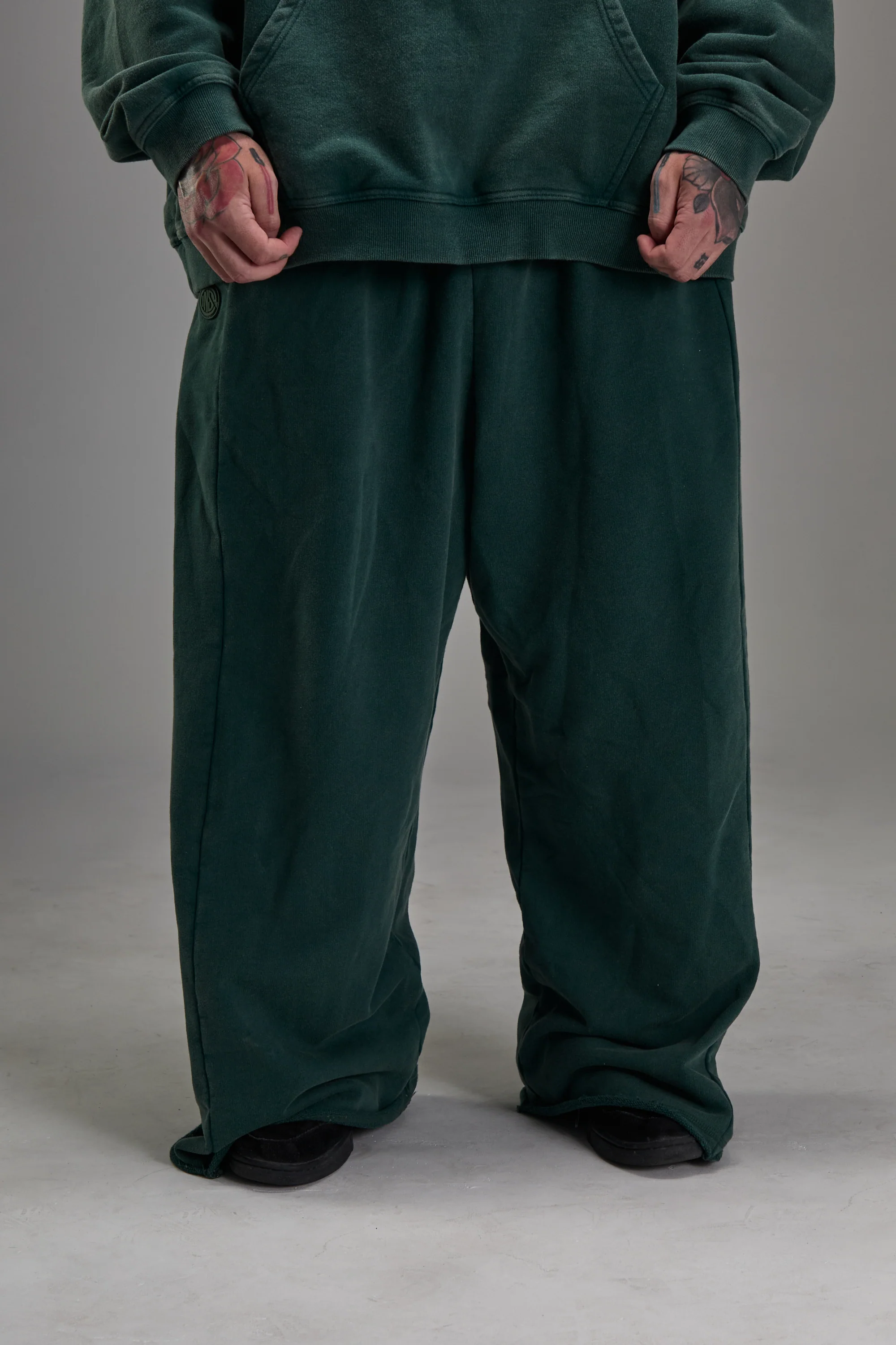 Forest Green Heavyweight Sweatpants (1 Month PRE-ORDER) - Image 4