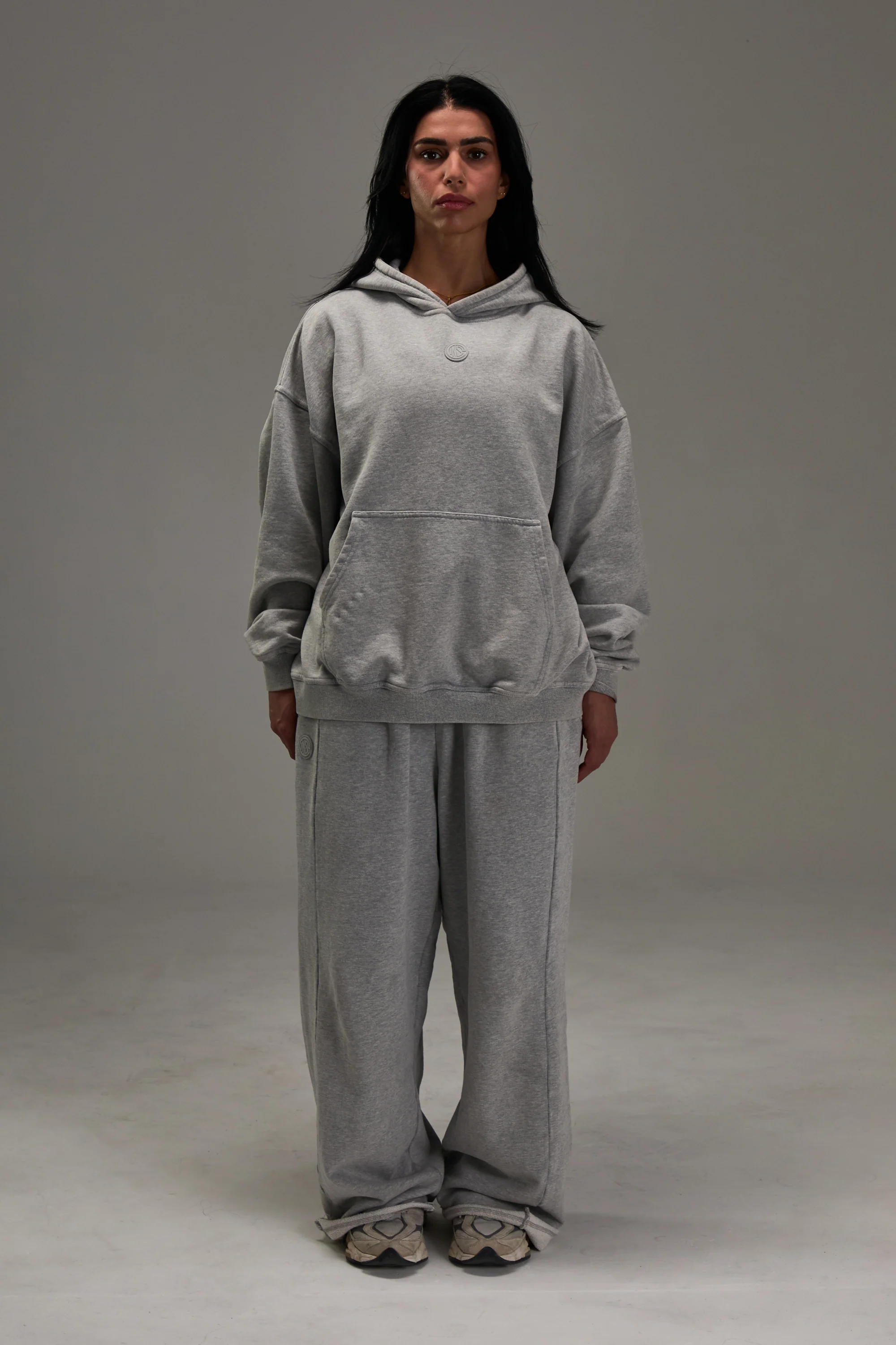 Heather Grey Heavyweight Pullover - Image 4