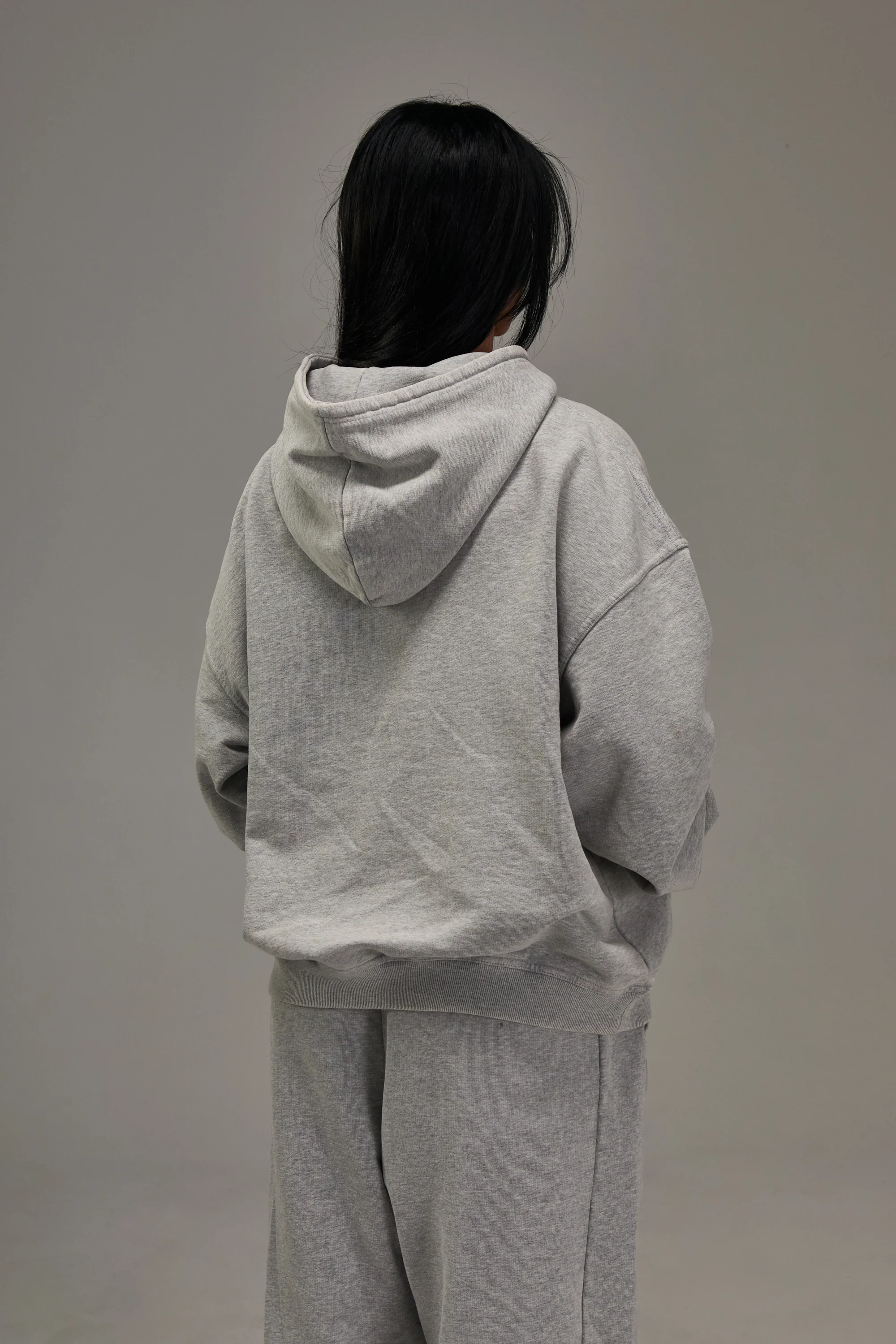 Heather Grey Heavyweight Pullover - Image 6