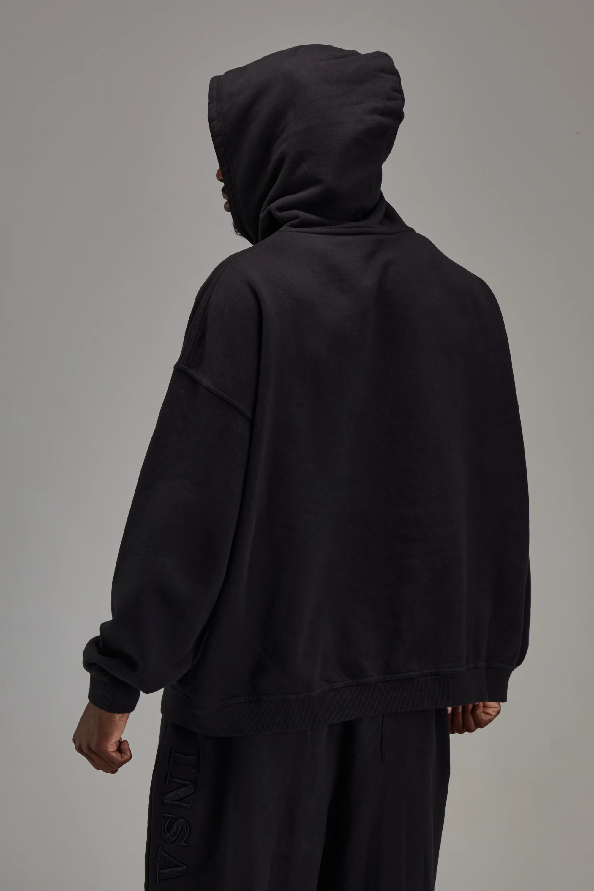 Pitch Black Heavyweight Pullover - Image 3