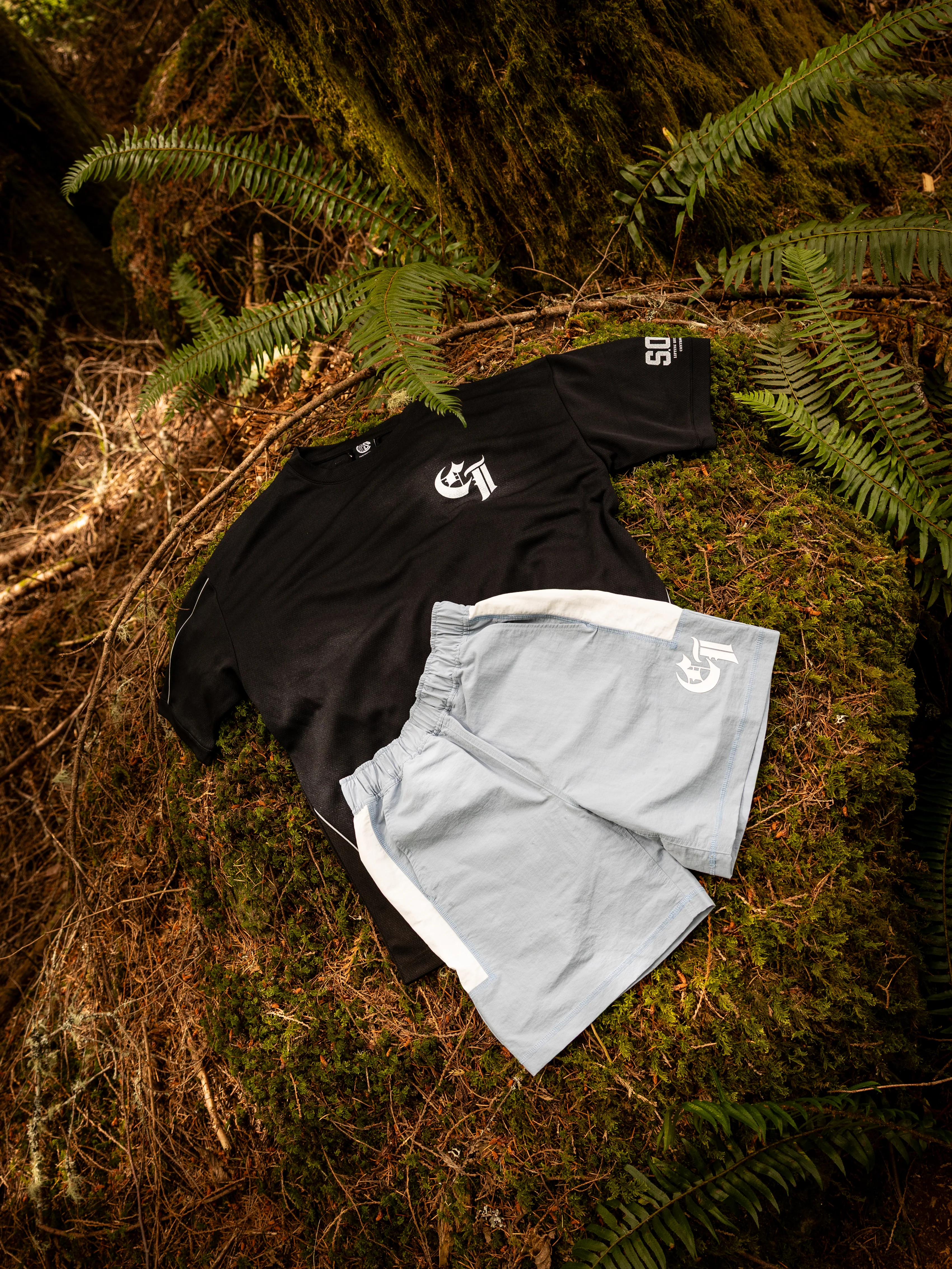 Prime Layer Frost Blue Shorts - Image 4