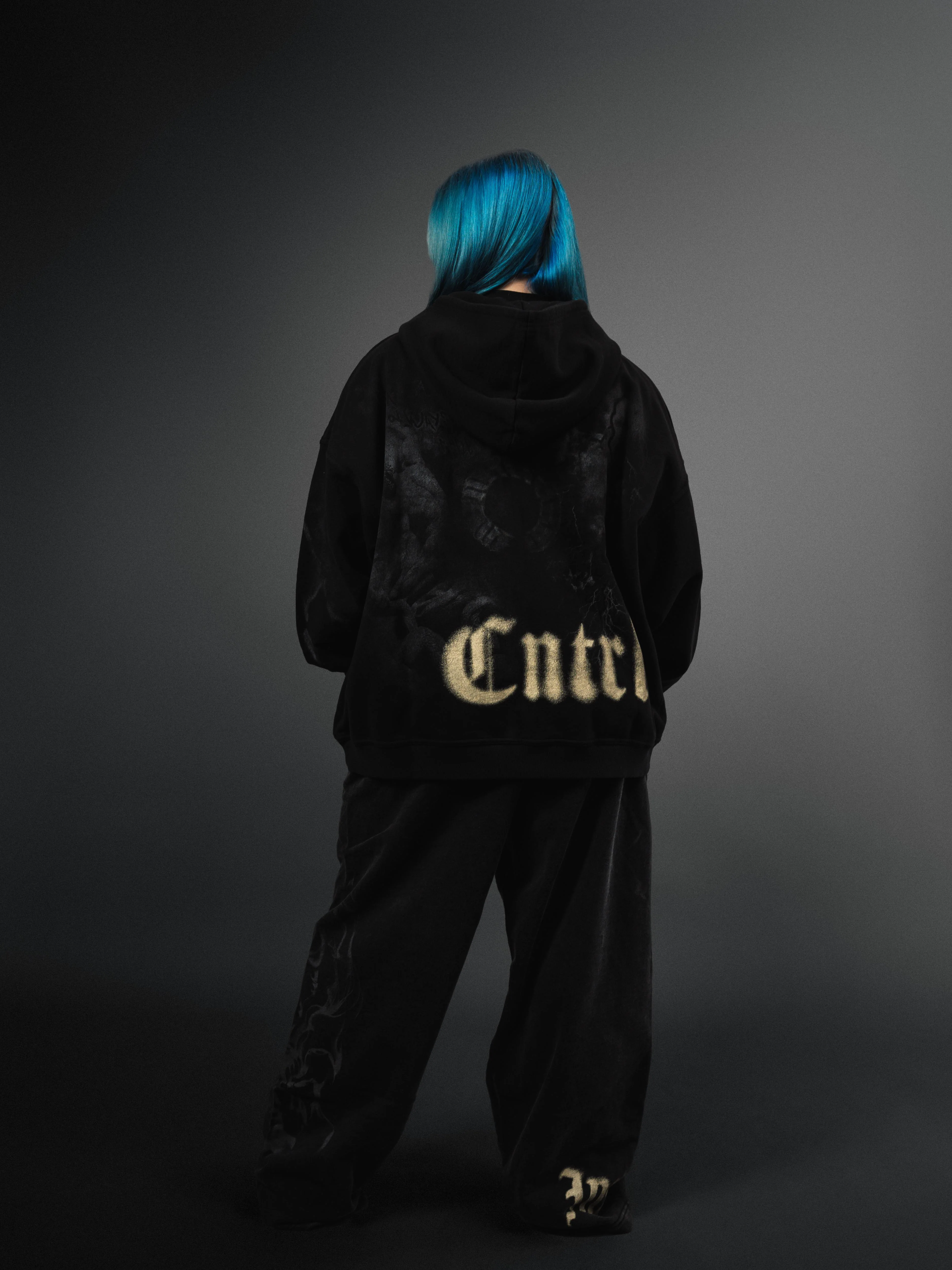 Smoke Zip Up Hoodie - Image 3