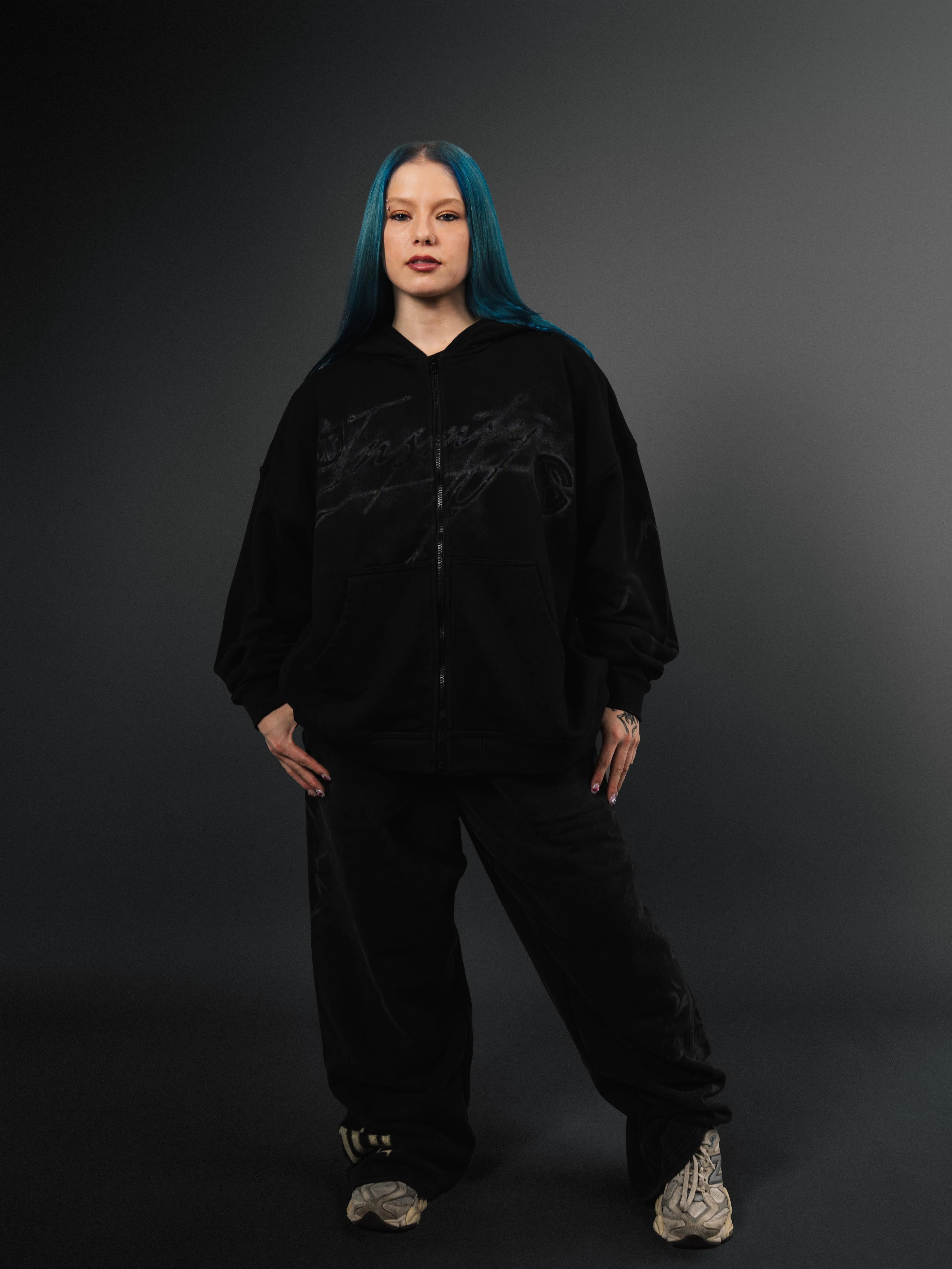 Smoke Zip Up Hoodie - Image 5
