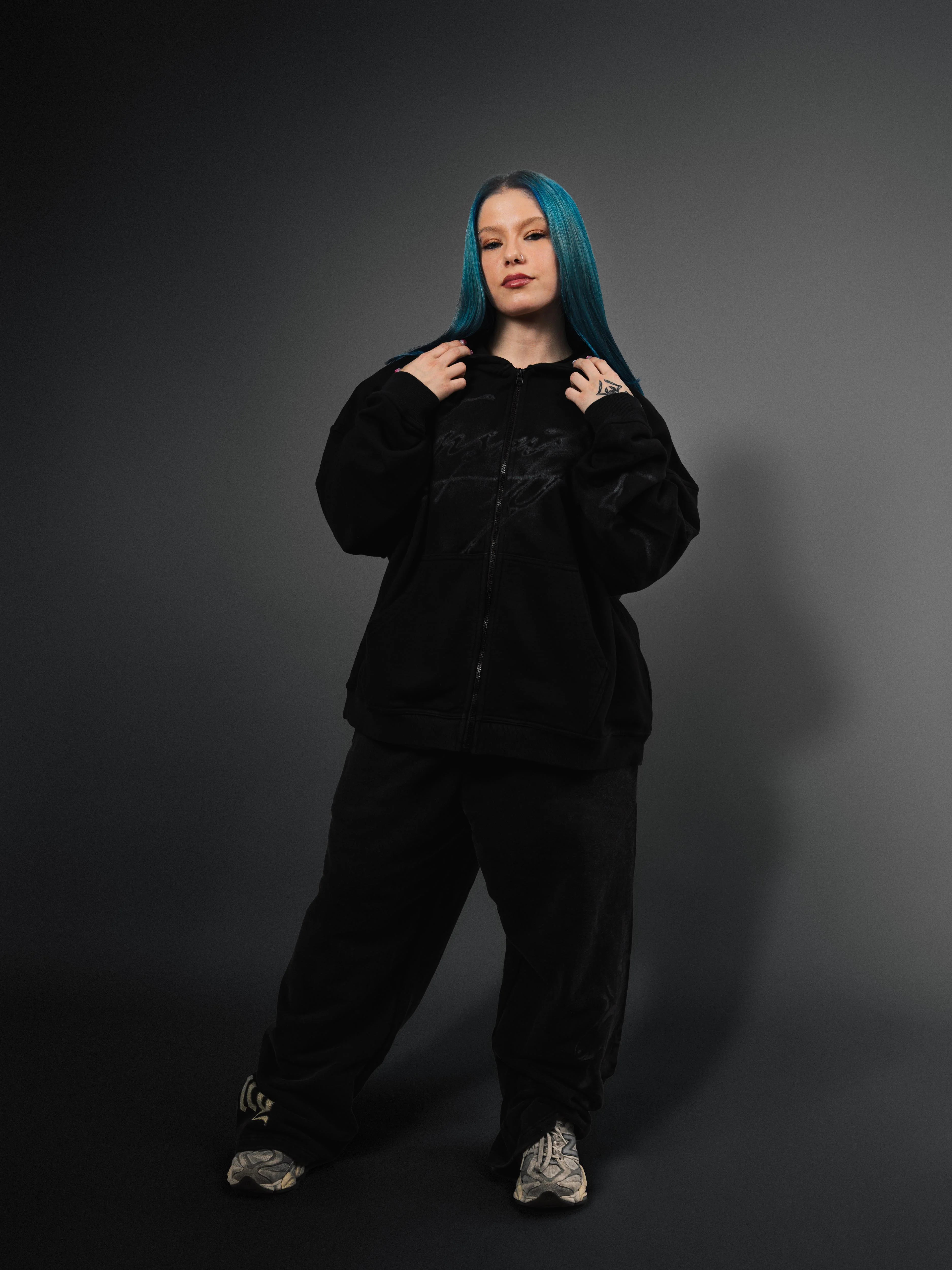 Smoke Zip Up Hoodie - Image 7