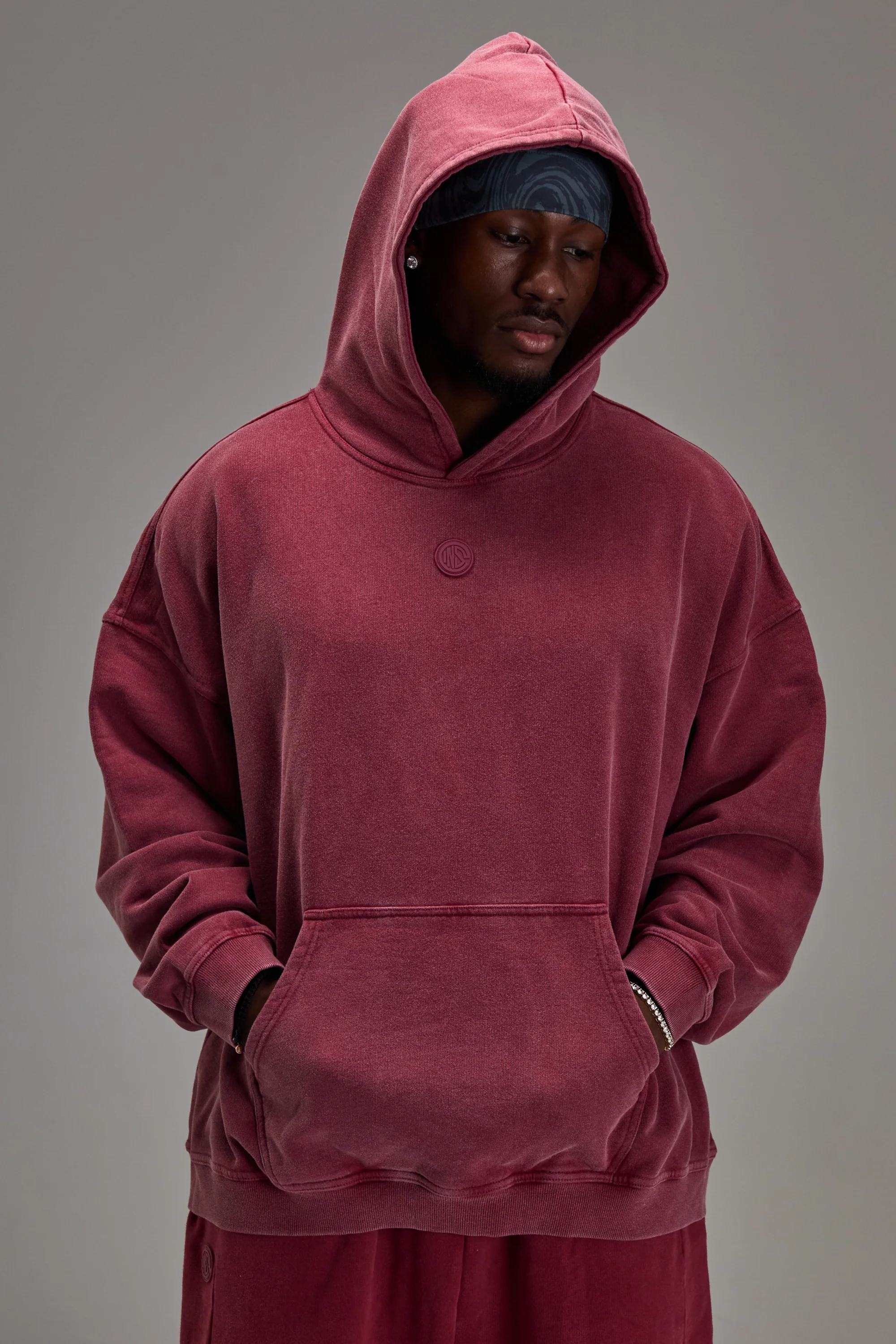 Washed Red Heavyweight Pullover - Image 3